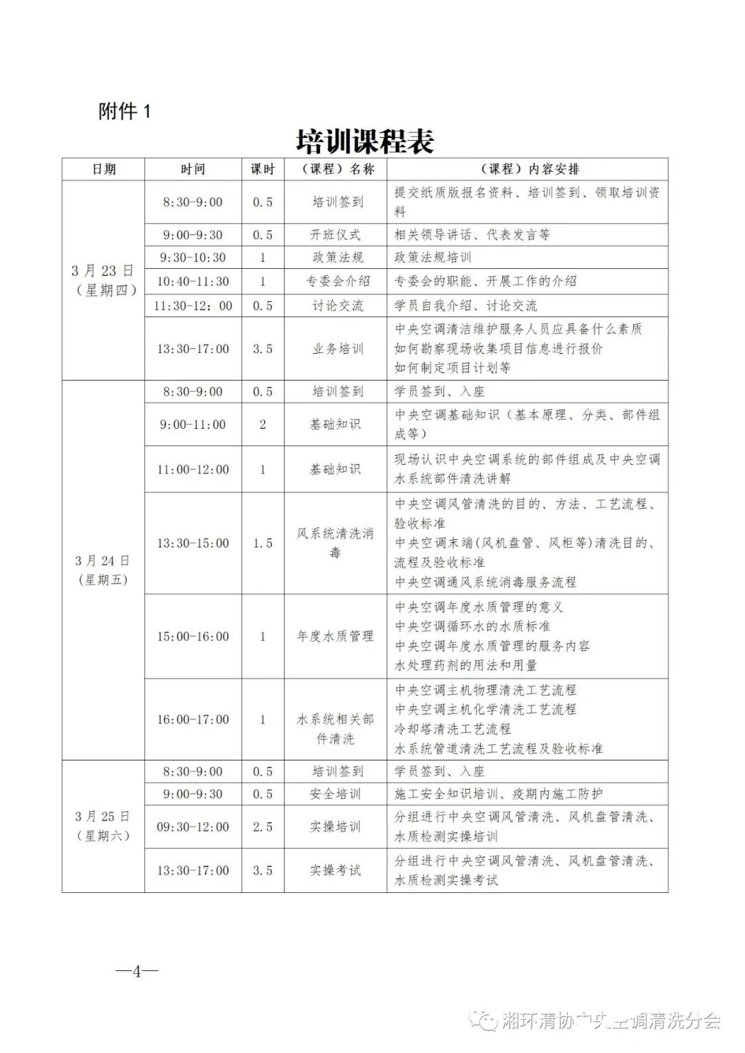 【重要通知(zhī)】第二十二期湖南省集中空(kōng)調清洗消毒職業技能(néng)培訓開(kāi)班啦！(圖4)